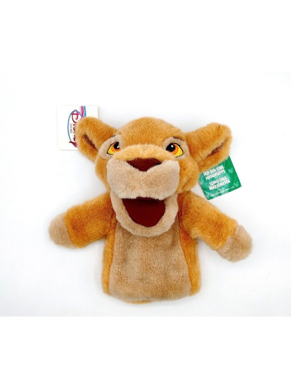 Disney Store Lion King Plush Hand Puppet Golf head cover Kiara 10" w/tag